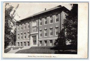 c1905 Martha Perry Lowe School Somerville Massachusetts MA Antique Postcard