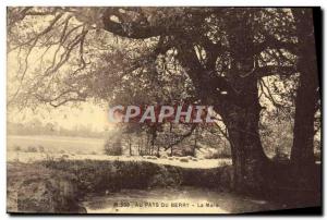 Old Postcard Au Pays Du Berry La Mare