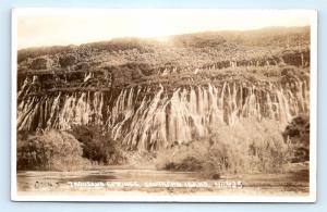 Postcard ID Thousand Springs Southern Idaho RPPC Wesley Andrews Real Photo D24