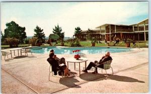 LA MESA, California  CA  Retirement Apartments  GROSSMONT GARDENS  Pool Postcard