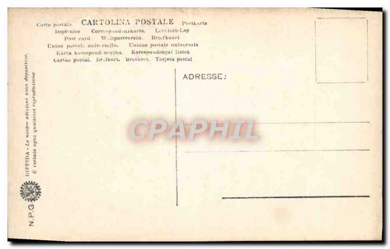 Old Postcard Roma Museo delle Terme La Flautista