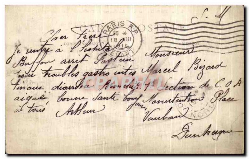 Old Postcard The Paris Baurse Trade