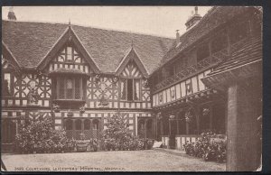 Warwickshire Postcard - Courtyard, Leicester's Hospital, Warwick    B2468