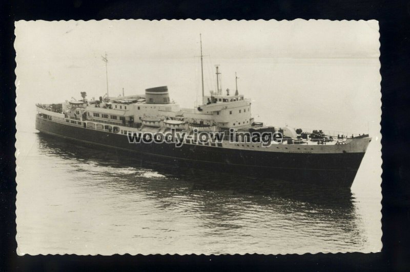 f1877 - Dutch Zeeland SS Co Ferry - Koningin Emma - postcard