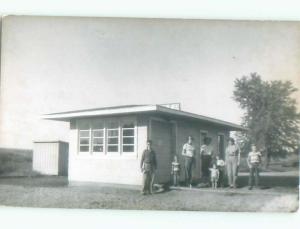 Old rppc BUILDING SCENE Architecture Postcard AB0899