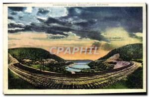 Postcard Old Horseshoe Curve Pennsylvania Railroad