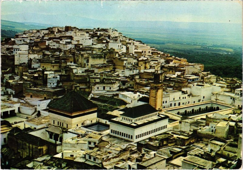 CPM AK MAROC Vue générale MOULAY IDRISS Zerhoun (67484)