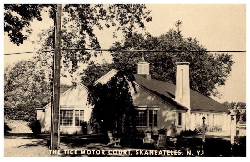 New York  Skanneateles , the Tice Motor Court