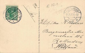 Germany Berlin Brandenburger Tor Vintage Postcard 08.37 