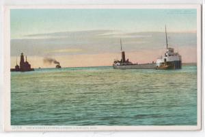 Entering Cleveland Harbor OH