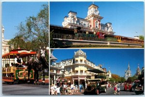 Main Street of Magic Kingdom - Walt Disney World Resort - Orlando, Florida