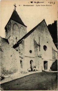 CPA MONTMIRAIL - Église St-ÉTIENNE (109757)