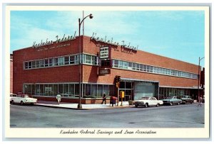 c1920's Kankakee Federal Savings & Loan Association Kankakee Illinois Postcard