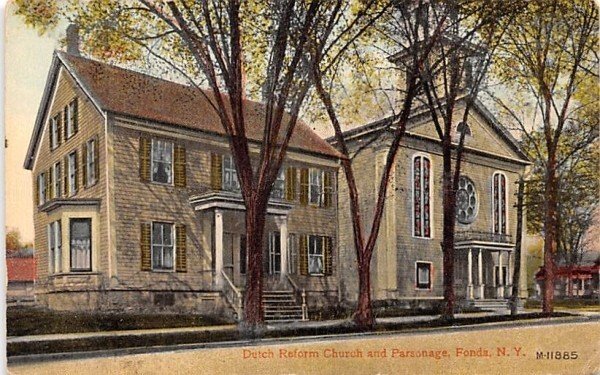Dutch Reform Church & Parsonage Fonda, New York  