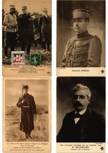 FAMOUS PEOPLE 50 Vintage Postcards Incl. MILITARY (L6144)