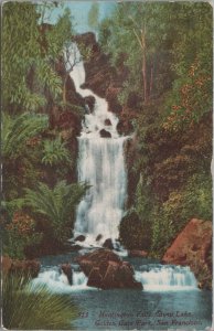 Postcard Huntington Falls Stow Lake Golden Gate Park San Francisco CA