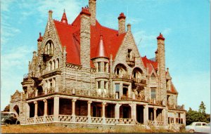 Vtg Craigdarroch Castle Victoria British Columbia Canada Unused Chrome Postcard