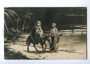 189517 MADONNA & JESUS on Donkey Vintage COLLAGE PC