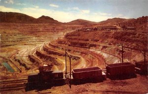 Open Pit Copper Mine Santa Rita, New Mexico NM Postcards