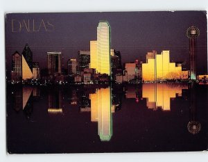 Postcard Dallas Skyline, Dallas, Texas