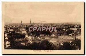 Mulhouse Old Postcard General view