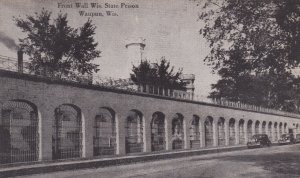Wisconsin Waupun  Wisconsin State Prison Front Wall