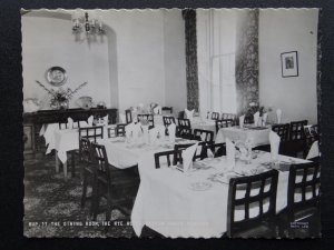 Herefordshire WESTON UNDER PENYARD The Wye Hotel Dining Room c1960s RP Postcard