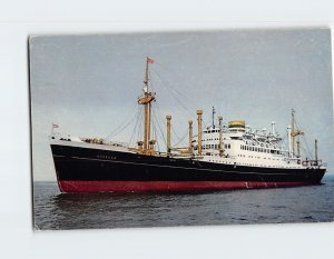 Postcard Noordam Ocean Liner Holland America Line