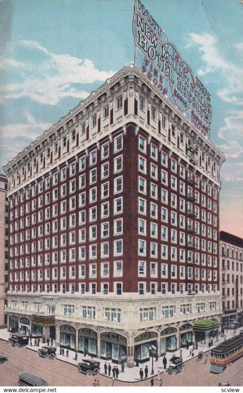 LOS ANGELES, California, 1900-10s; Hart Bros. New Hotel Rosslyn, Fifth & Main...