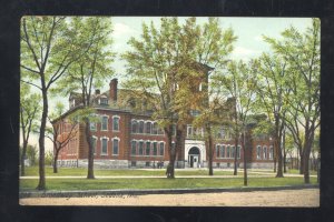 SEDALIA MISSOURI BROADWAY SCHOOL BUILDING MO. VINTAGE POSTCARD