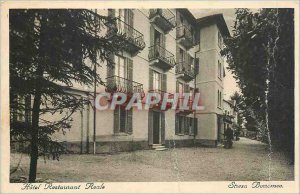 Postcard Old Hotel Restaurant Reale-Shesa Borromeo