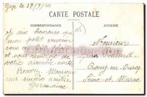 Old Postcard The Alps Gap General shooting Puy Moor