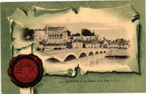 CPA AMBOISE - Le Chateau et le Pont (229289)