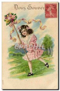 Old Postcard Fun Children