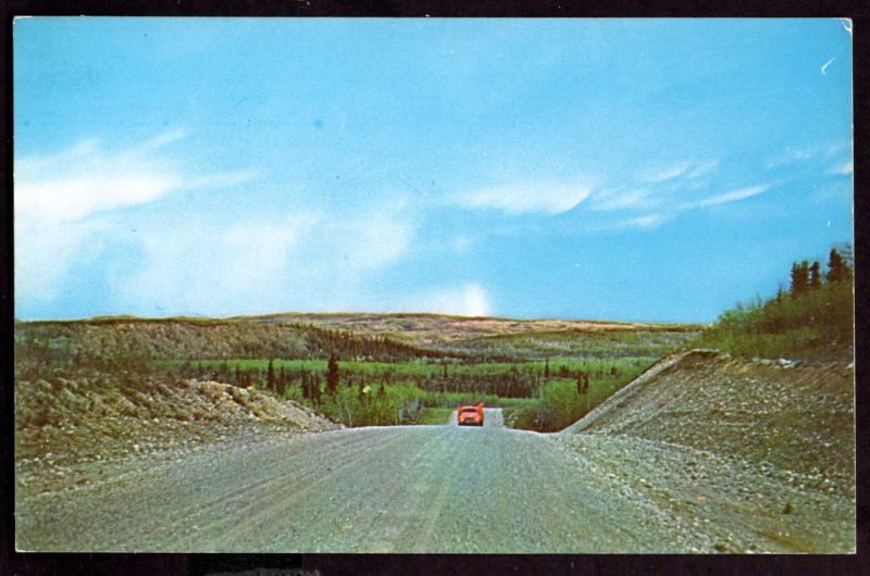 Yukon Dawson City-Mayo-Whitehorse between Carmacks and Steward River - Chrome