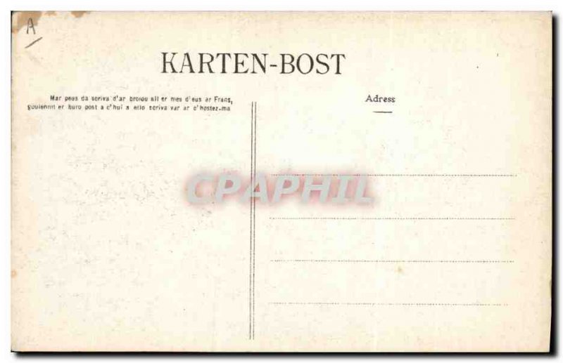 Old Postcard Folklore These good apple Fouesnant