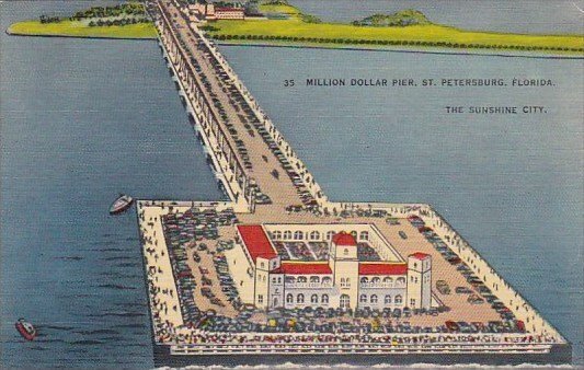 Florida Saint Petersburg Million Dollar Pier The Sunshine City