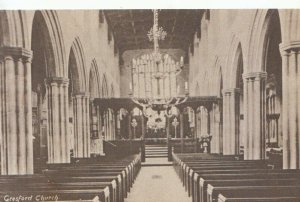 Wales Postcard - Gresford Church - Interior View - Denbighshire - TZ3844