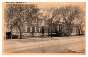 Rhode island   Warwick ,  High School n Apponaug