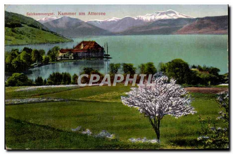 Postcard Old Kammer am Attersee Salzkammergut