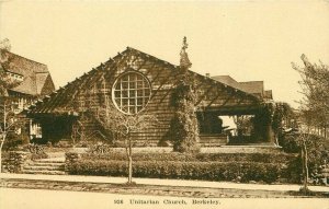 Berkley C-1910 Unitarian Church Postcard Mitchell 20-4326