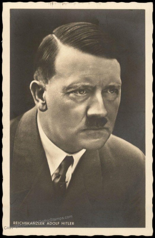 3rd Reich Germany Hitler as Chancellor Hoffmann Nr397 RPPC UNUSED G100214