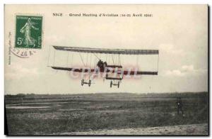 Old Postcard Jet Aviation Grand meeting of April 1910 & # 39aviation