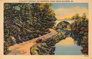 Ellicott Driveway, Edmondson Avenue Bridge Baltimore, Maryland MD