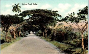 GUINES, Cuba    Dirt  ROAD  SCENE    c1910s    Postcard