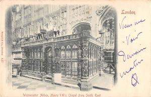 uk33717 henry VIIs chapel westminster abbey london real photo uk