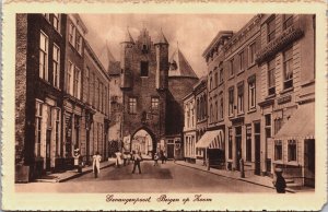 Netherlands Gevangenpoort Bergen op Zoom Vintage Postcard C091