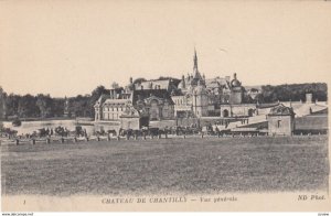 CHATEAU DE CHANTILLY, France,1910-1920s, Vue generale