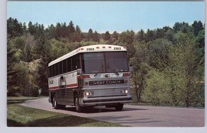 MC-9 Crusader II Coach, Gray Coach Lines, Ontario, Vintage Chrome Postcard #2