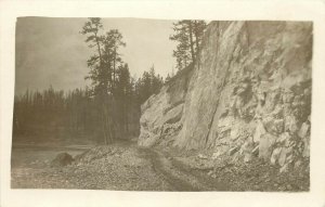 c1910 RPPC Postcard; Copper Point, Convict Road MT Shields River? Park County